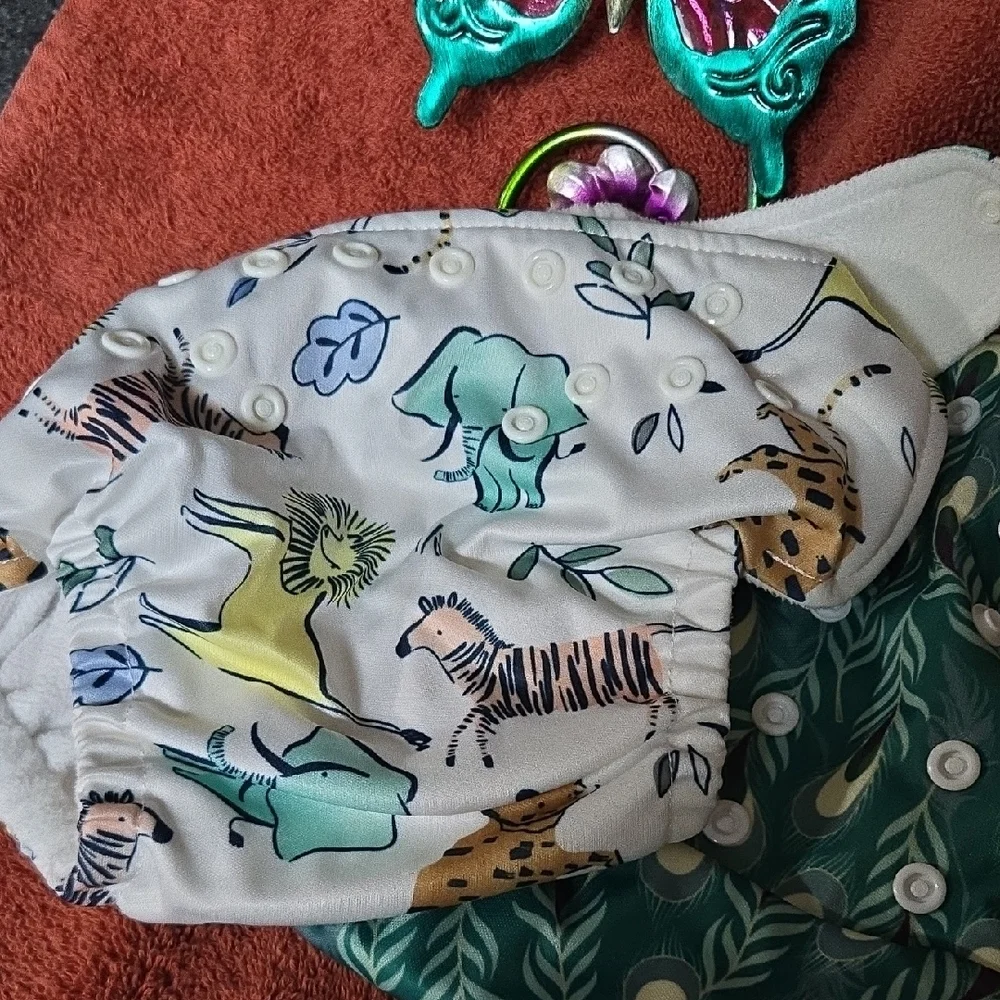 Simple Kids Diaper Covers - Black, Green, White